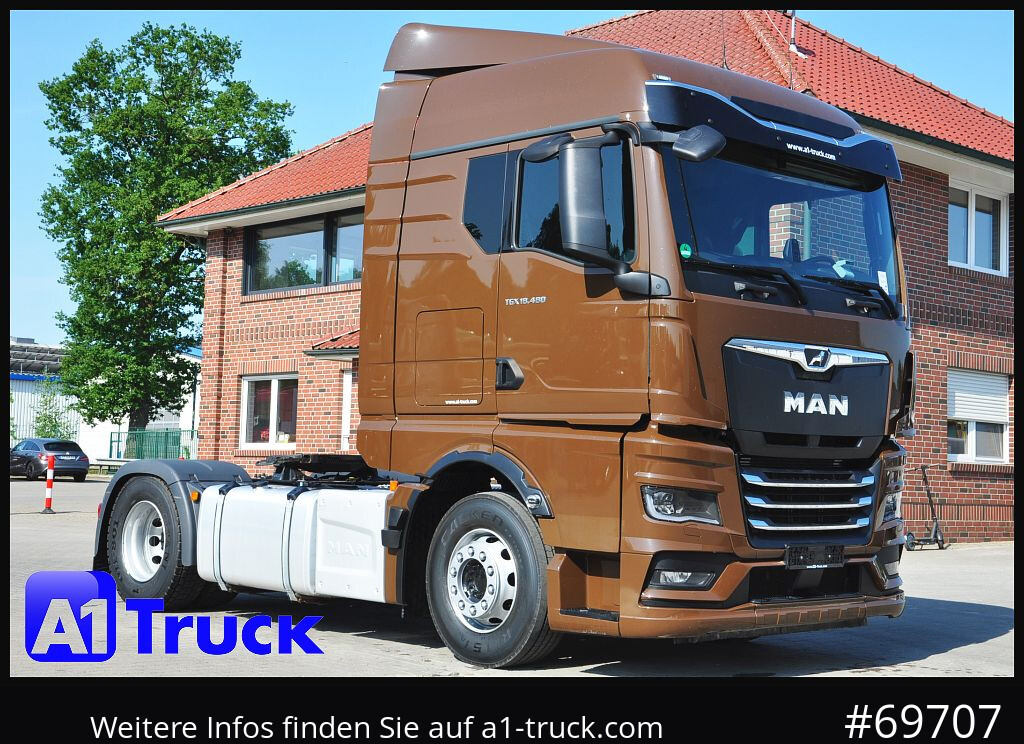 MAN TGX 18,480 BLS Intarder Standklima, Soundsysem - Tractor: foto 1 MAN TGX 18,480 BLS Intarder Standklima, Soundsysem - Tractor: foto 1