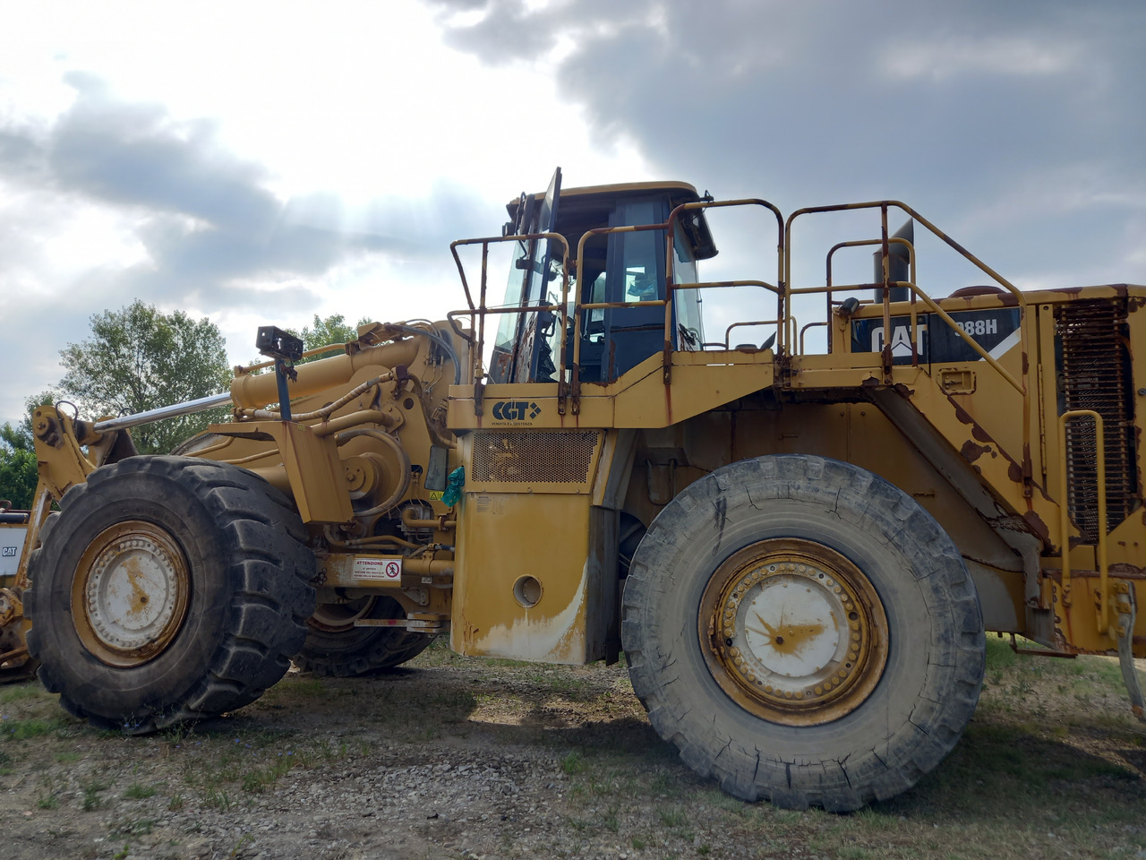 Carregadeira de rodas Caterpillar 988H Pala gommata 988H in buone condizione.: foto 6 Carregadeira de rodas Caterpillar 988H Pala gommata 988H in buone condizione.: foto 6