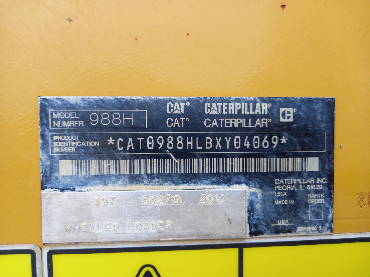 Carregadeira de rodas Caterpillar 988H Pala gommata 988H in buone condizione.: foto 16 Carregadeira de rodas Caterpillar 988H Pala gommata 988H in buone condizione.: foto 16