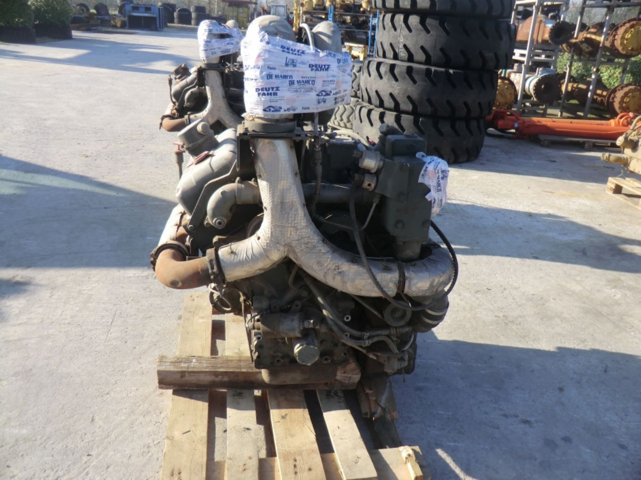 Motor de Máquina de construção DETROIT DIESEL 8V53 MOTORE MARINO USATO. TIPO D.W. - L.S. COMPLETO DI TURBO E MOTORINO DI AVVIAMENTO.: foto 9