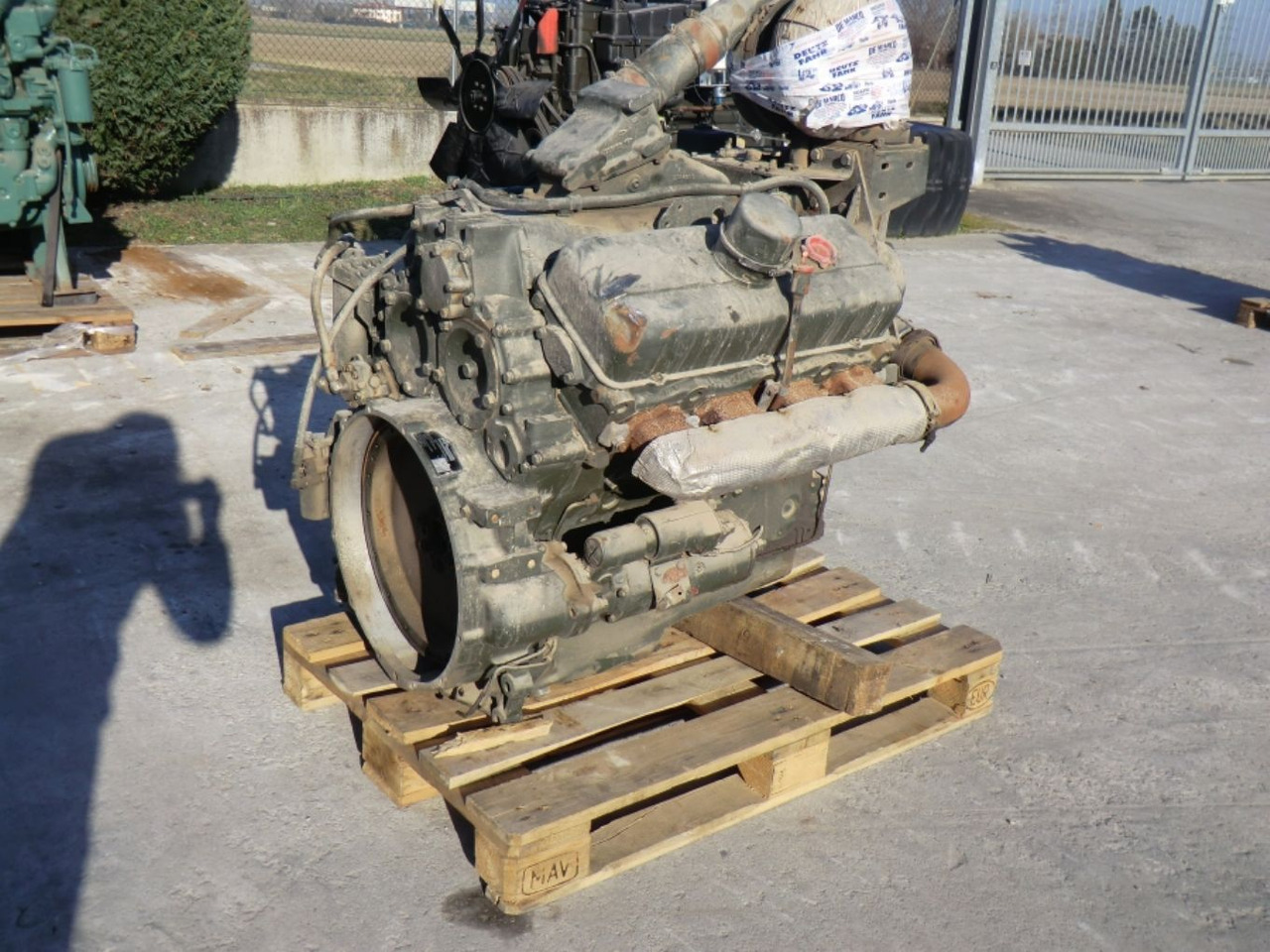 Motor de Máquina de construção DETROIT DIESEL 8V53 MOTORE MARINO USATO. TIPO D.W. - L.S. COMPLETO DI TURBO E MOTORINO DI AVVIAMENTO.: foto 7