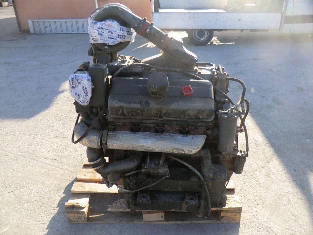 Motor de Máquina de construção DETROIT DIESEL 8V53 MOTORE MARINO USATO. TIPO D.W. - L.S. COMPLETO DI TURBO E MOTORINO DI AVVIAMENTO.: foto 8