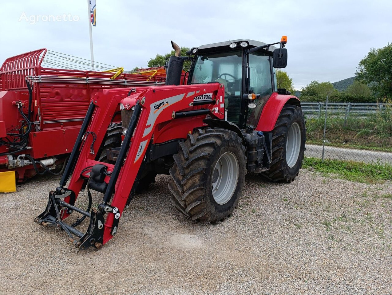 Massey Ferguson 7714 DYNA-4 - Trator: foto 4 Massey Ferguson 7714 DYNA-4 - Trator: foto 4