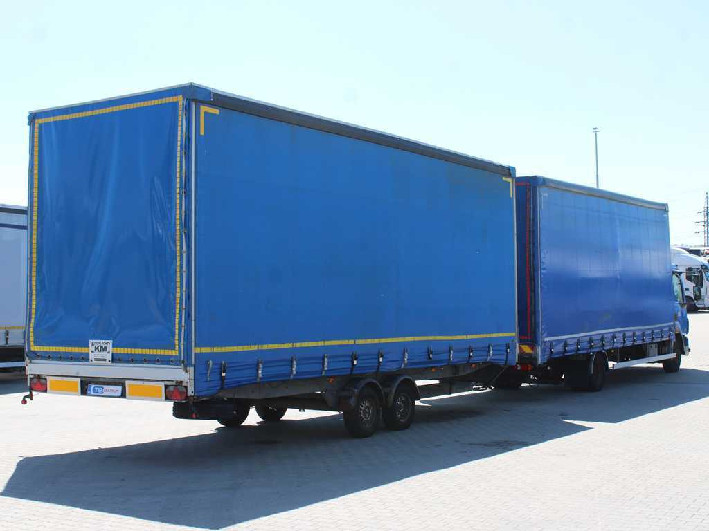 DAF FA LF 45, EURO 5, TYRES 80% + AGADOS TRAILER - Caminhão com lona: foto 4 DAF FA LF 45, EURO 5, TYRES 80% + AGADOS TRAILER - Caminhão com lona: foto 4