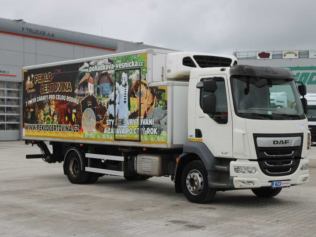 DAF LF 260 FA, EURO 6, TAIL LIFT,PNEU 80%,MOTO CLIMA - Caminhão frigorífico: foto 2 DAF LF 260 FA, EURO 6, TAIL LIFT,PNEU 80%,MOTO CLIMA - Caminhão frigorífico: foto 2