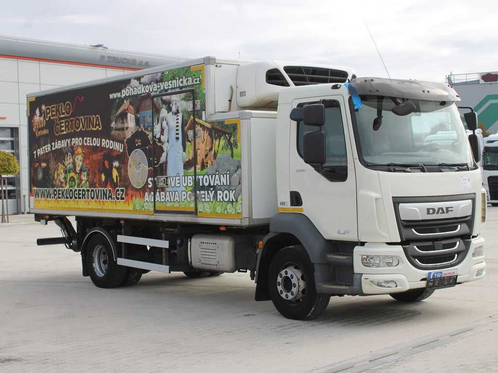 DAF LF 260 FA, EURO 6, TAIL LIFT,PNEU 80%,MOTO CLIMA - Caminhão frigorífico: foto 2 DAF LF 260 FA, EURO 6, TAIL LIFT,PNEU 80%,MOTO CLIMA - Caminhão frigorífico: foto 2