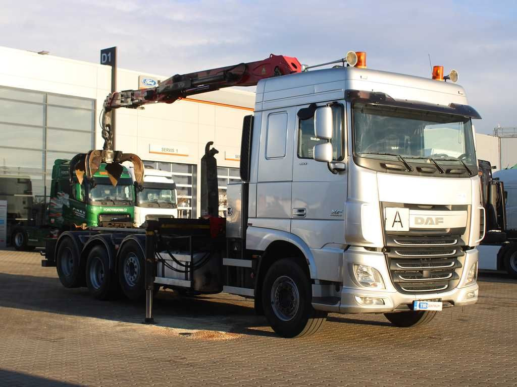 DAF XF 460, EURO 6, 8X2, 2X LIFTING AXLE, PALFINGER - Caminhão polibenne: foto 2 DAF XF 460, EURO 6, 8X2, 2X LIFTING AXLE, PALFINGER - Caminhão polibenne: foto 2