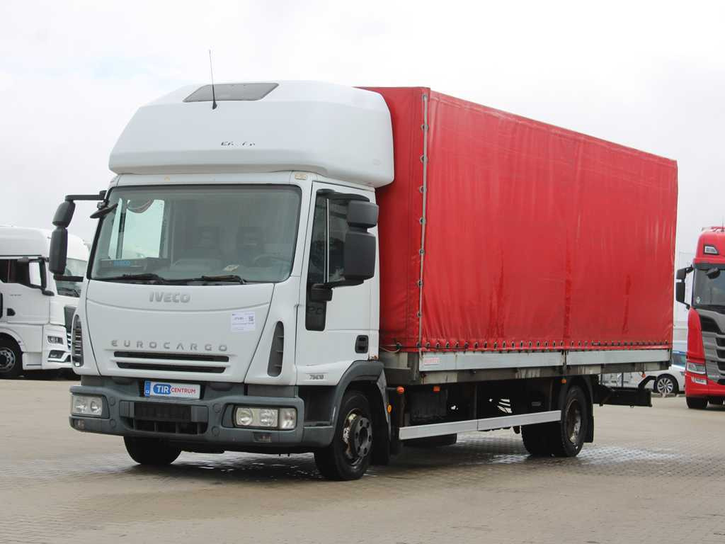 Iveco EUROCARGO ML 75E18, EURO 4, SIDE PANEL, SLEEPING BODY - Caminhão com lona: foto 1 Iveco EUROCARGO ML 75E18, EURO 4, SIDE PANEL, SLEEPING BODY - Caminhão com lona: foto 1