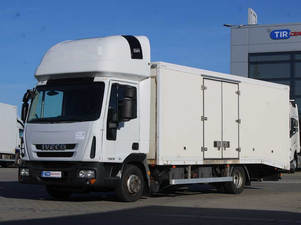Iveco EUROCARGO ML 75E18, EURO 5, WINCH, ROADS, SLEEPING BODY - Caminhão transporte de veículos: foto 1 Iveco EUROCARGO ML 75E18, EURO 5, WINCH, ROADS, SLEEPING BODY - Caminhão transporte de veículos: foto 1