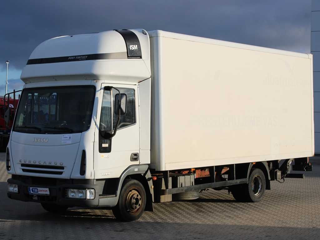 Iveco EUROCARGO ML75E17, TAIL LIFT, SLEEPING CABIN - Carrinha de contentor: foto 1 Iveco EUROCARGO ML75E17, TAIL LIFT, SLEEPING CABIN - Carrinha de contentor: foto 1