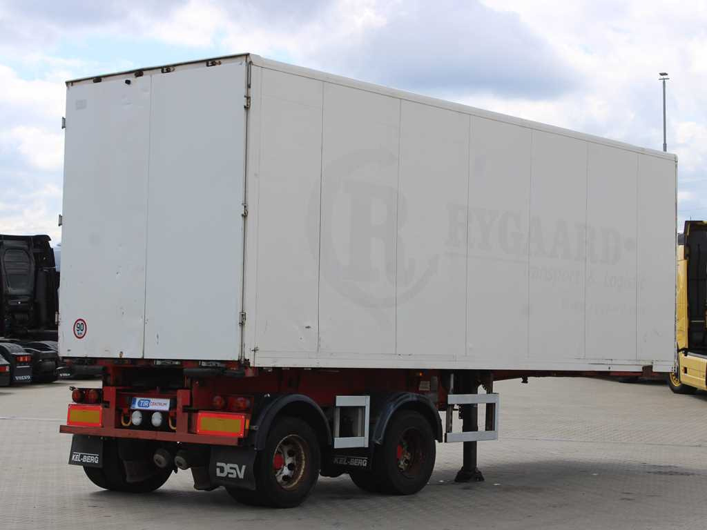 KEL-BERG E36S2, AXLES 10t, EXPANDABLE, SAF AXLES - Semireboque furgão: foto 4 KEL-BERG E36S2, AXLES 10t, EXPANDABLE, SAF AXLES - Semireboque furgão: foto 4