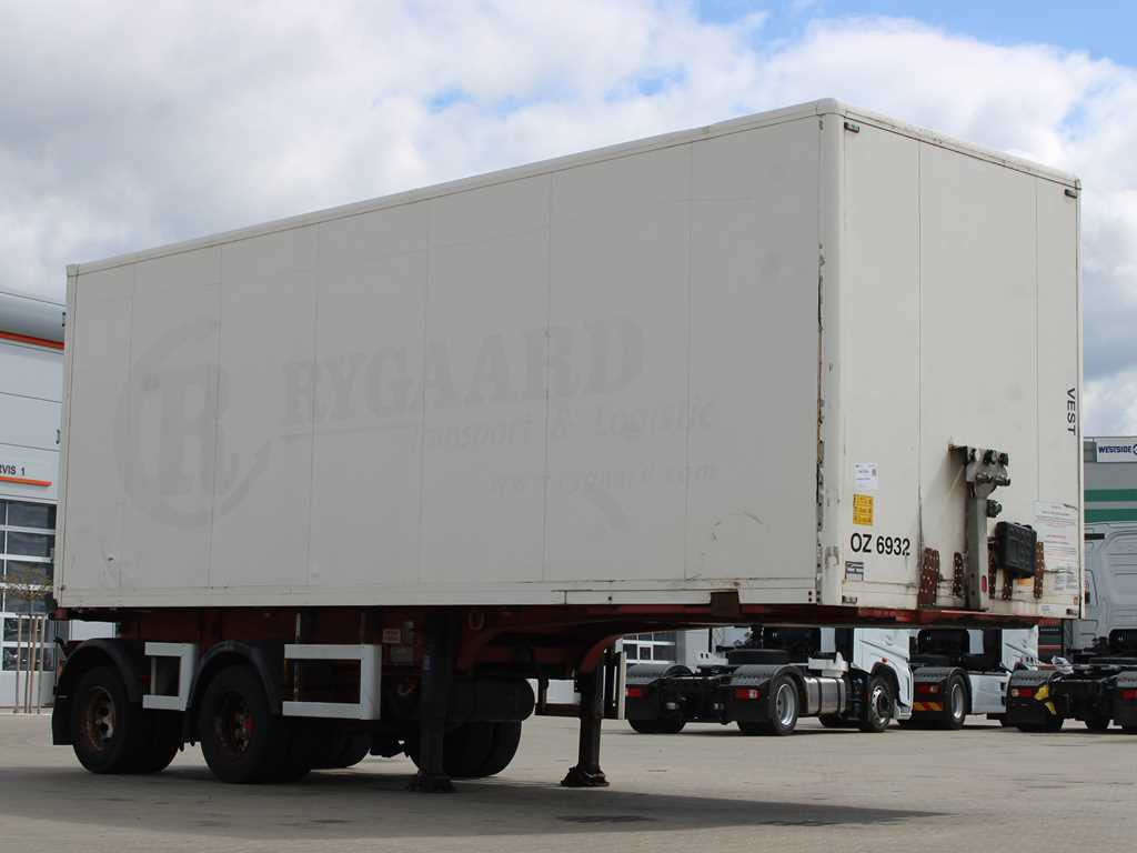 KEL-BERG E36S2, AXLES 10t, EXPANDABLE, SAF AXLES - Semireboque furgão: foto 3 KEL-BERG E36S2, AXLES 10t, EXPANDABLE, SAF AXLES - Semireboque furgão: foto 3