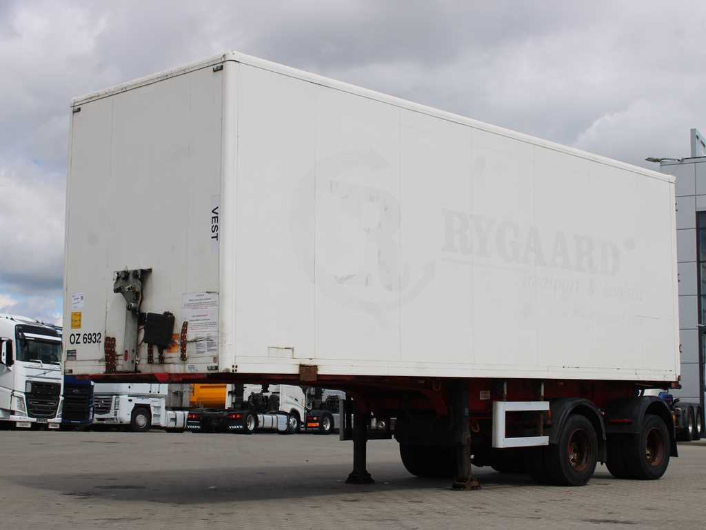 KEL-BERG E36S2, AXLES 10t, EXPANDABLE, SAF AXLES - Semireboque furgão: foto 1 KEL-BERG E36S2, AXLES 10t, EXPANDABLE, SAF AXLES - Semireboque furgão: foto 1