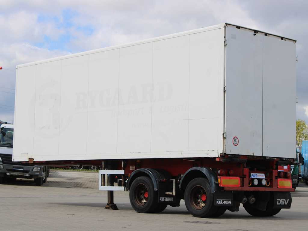 KEL-BERG E36S2, AXLES 10t, EXPANDABLE, SAF AXLES - Semireboque furgão: foto 5 KEL-BERG E36S2, AXLES 10t, EXPANDABLE, SAF AXLES - Semireboque furgão: foto 5