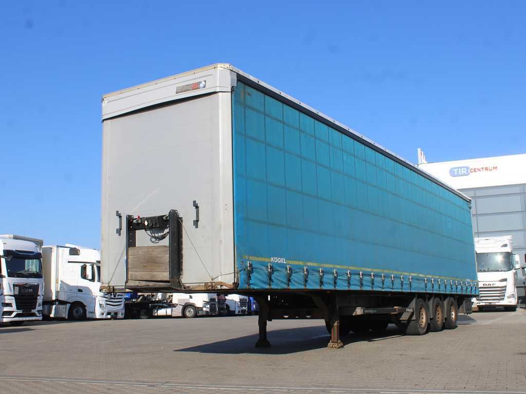Kögel S 24, LOWDECK, LIFTING AXLE, LIFTING ROOF, MULTILOCK - Semi-reboque de lona: foto 1 Kögel S 24, LOWDECK, LIFTING AXLE, LIFTING ROOF, MULTILOCK - Semi-reboque de lona: foto 1