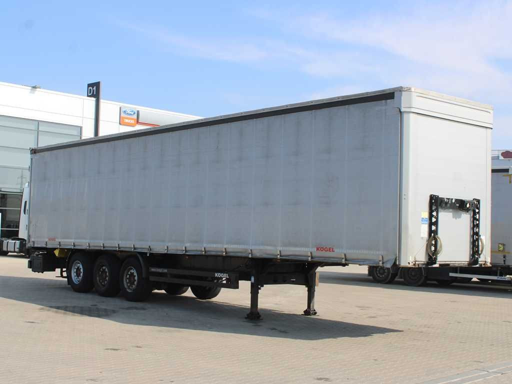 Kögel SN 24, LIFTING AXLE, SAF, MULDA, MULTILOCK - Semi-reboque de lona: foto 2 Kögel SN 24, LIFTING AXLE, SAF, MULDA, MULTILOCK - Semi-reboque de lona: foto 2