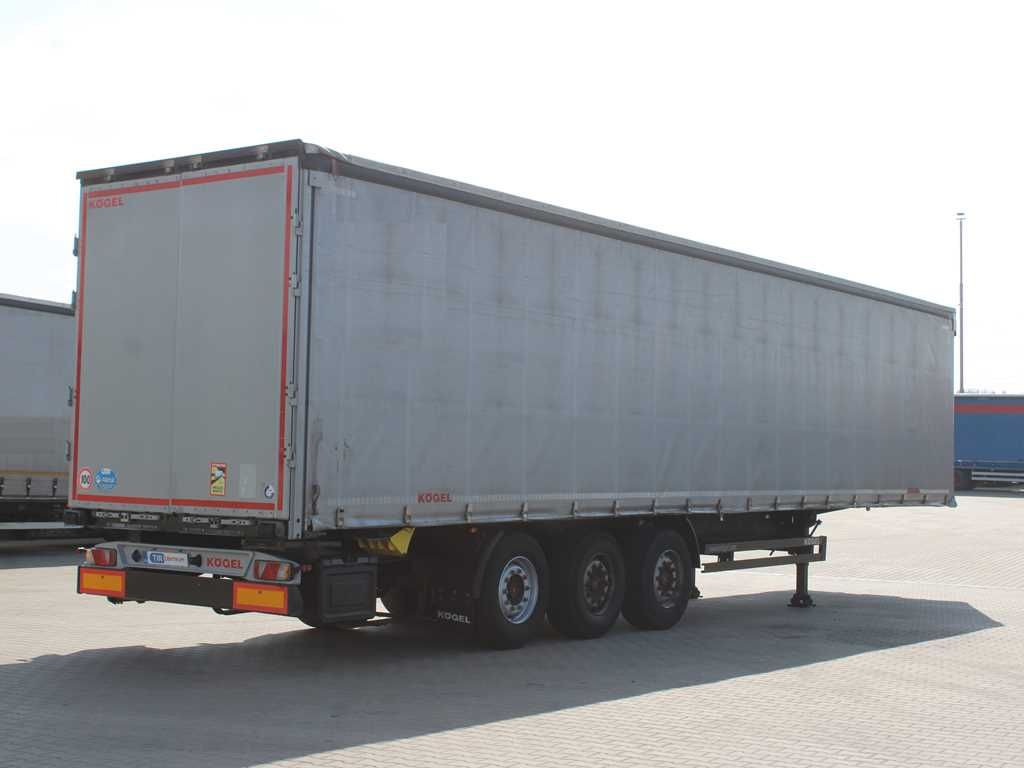 Kögel SN 24, LIFTING AXLE, SAF, MULDA, MULTILOCK - Semi-reboque de lona: foto 3 Kögel SN 24, LIFTING AXLE, SAF, MULDA, MULTILOCK - Semi-reboque de lona: foto 3