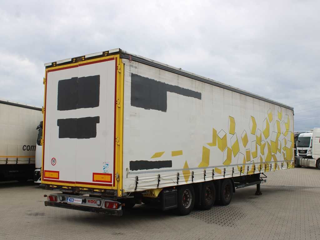 Kögel SN24, LOWDECK, SAF, MULTILOCK, LIFTING AXLE, LIFTING ROOF - Semi-reboque de lona: foto 4 Kögel SN24, LOWDECK, SAF, MULTILOCK, LIFTING AXLE, LIFTING ROOF - Semi-reboque de lona: foto 4