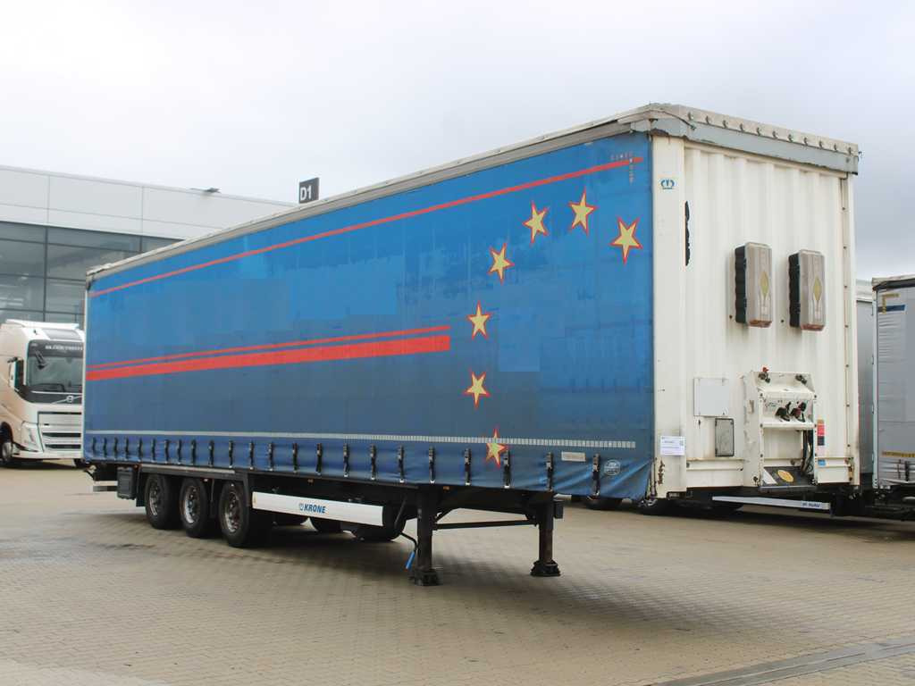 Krone MEGA LINER, LOWDECK, LIFTING AXLE, MULTILOCK - Semi-reboque de lona: foto 3 Krone MEGA LINER, LOWDECK, LIFTING AXLE, MULTILOCK - Semi-reboque de lona: foto 3