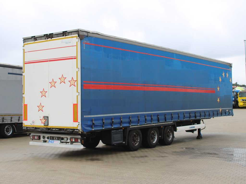 Krone MEGA LINER, LOWDECK, LIFTING AXLE, MULTILOCK - Semi-reboque de lona: foto 4 Krone MEGA LINER, LOWDECK, LIFTING AXLE, MULTILOCK - Semi-reboque de lona: foto 4
