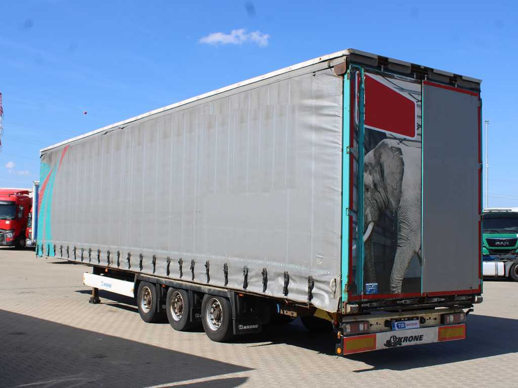 Krone SD 04, LOWDECK, LIFTING AXLE, LIFT ROOF - Semi-reboque de lona: foto 5 Krone SD 04, LOWDECK, LIFTING AXLE, LIFT ROOF - Semi-reboque de lona: foto 5