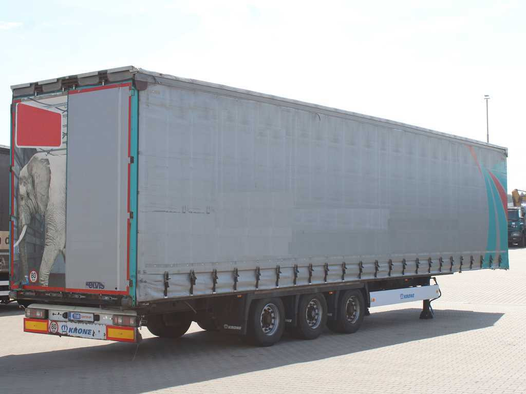 Krone SD 04, LOWDECK, LIFTING AXLE, LIFT ROOF - Semi-reboque de lona: foto 3 Krone SD 04, LOWDECK, LIFTING AXLE, LIFT ROOF - Semi-reboque de lona: foto 3