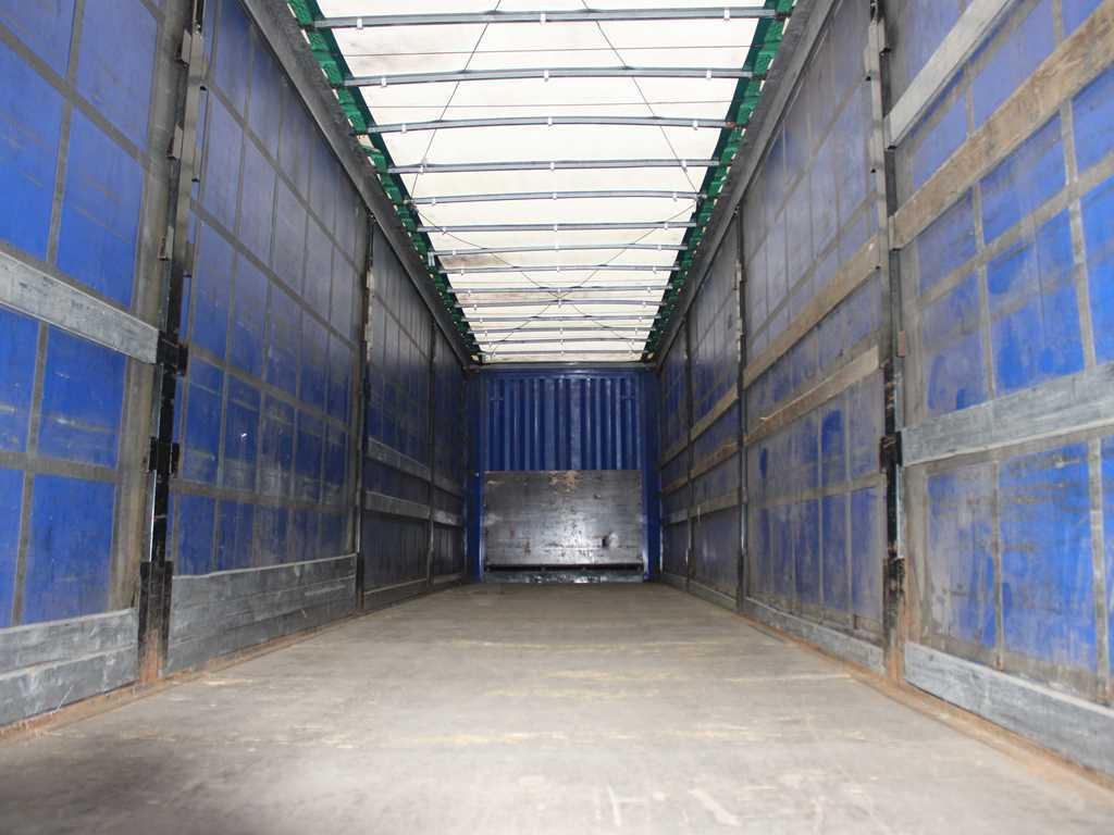 Semi-reboque de lona Krone SD 04, LOWDECK, LIFTING AXLE, MULTILOCK, LIFTING ROOF: foto 8