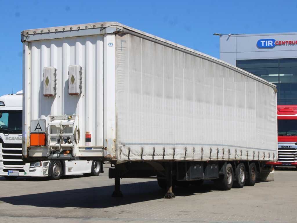 Krone SD, LOWDECK, MULTILOCK, LIFTING AXLE, LIFTING ROOF - Semi-reboque de lona: foto 1 Krone SD, LOWDECK, MULTILOCK, LIFTING AXLE, LIFTING ROOF - Semi-reboque de lona: foto 1