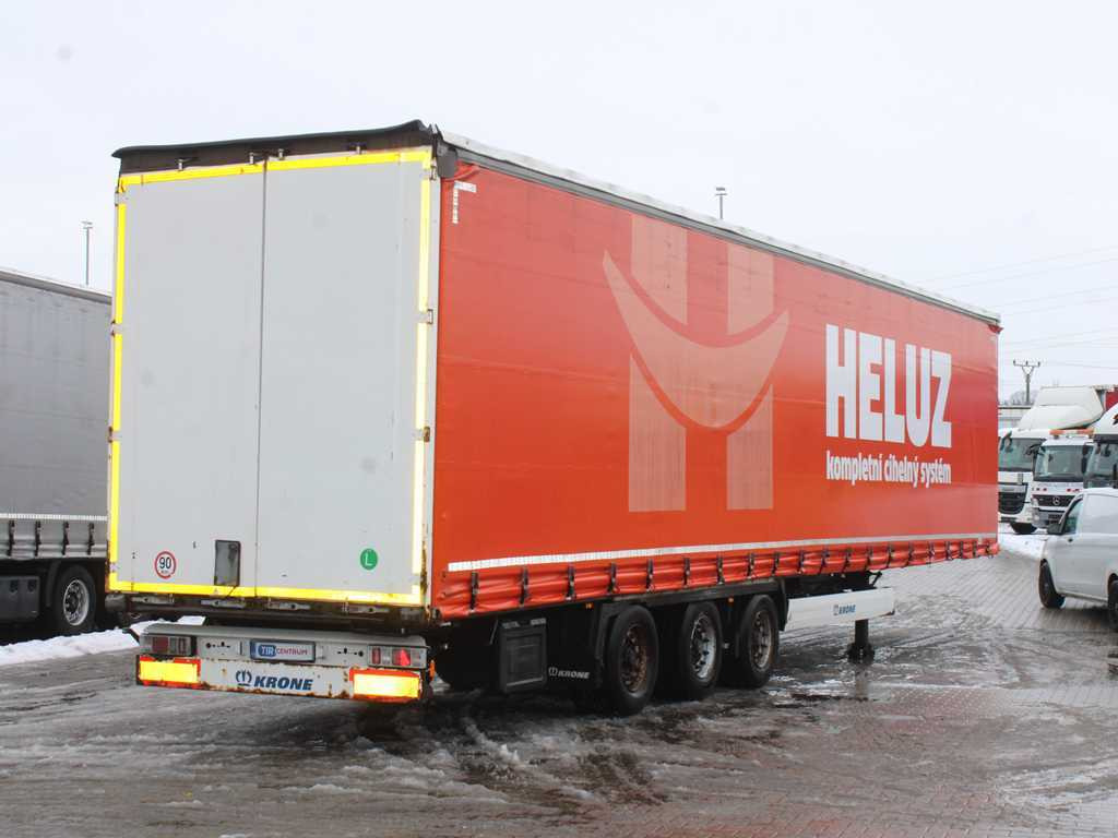 Krone SD, LOWDECK, MULTILOCK, LIFTING AXLE, LIFTING ROOF - Semi-reboque de lona: foto 4 Krone SD, LOWDECK, MULTILOCK, LIFTING AXLE, LIFTING ROOF - Semi-reboque de lona: foto 4