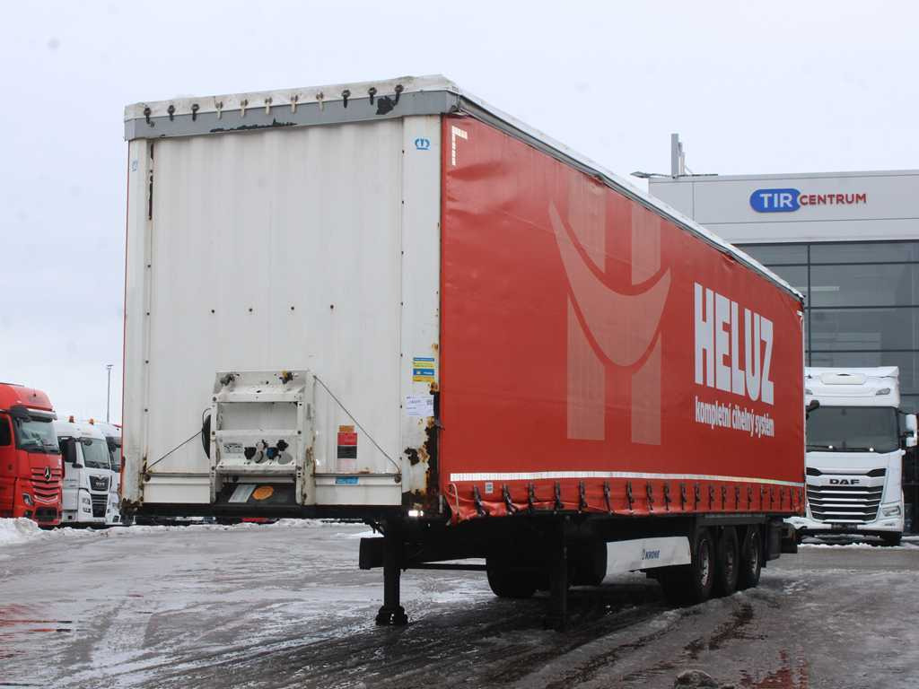 Krone SD, LOWDECK, MULTILOCK, LIFTING AXLE, LIFTING ROOF - Semi-reboque de lona: foto 1 Krone SD, LOWDECK, MULTILOCK, LIFTING AXLE, LIFTING ROOF - Semi-reboque de lona: foto 1