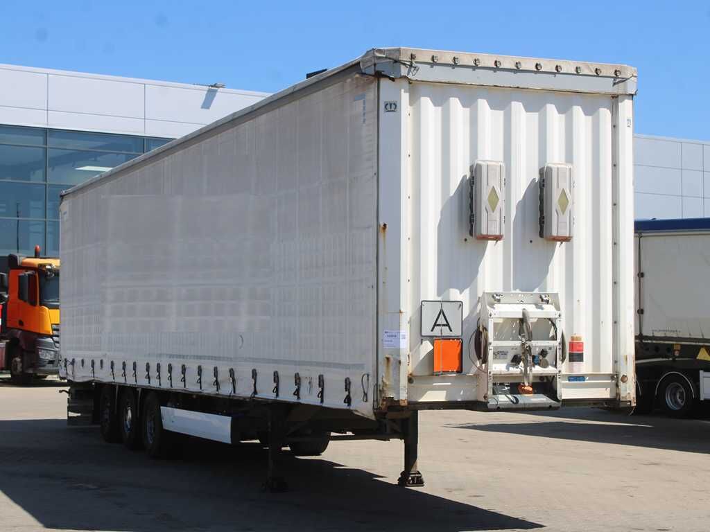 Krone SD, LOWDECK, MULTILOCK, LIFTING AXLE, LIFTING ROOF - Semi-reboque de lona: foto 2 Krone SD, LOWDECK, MULTILOCK, LIFTING AXLE, LIFTING ROOF - Semi-reboque de lona: foto 2
