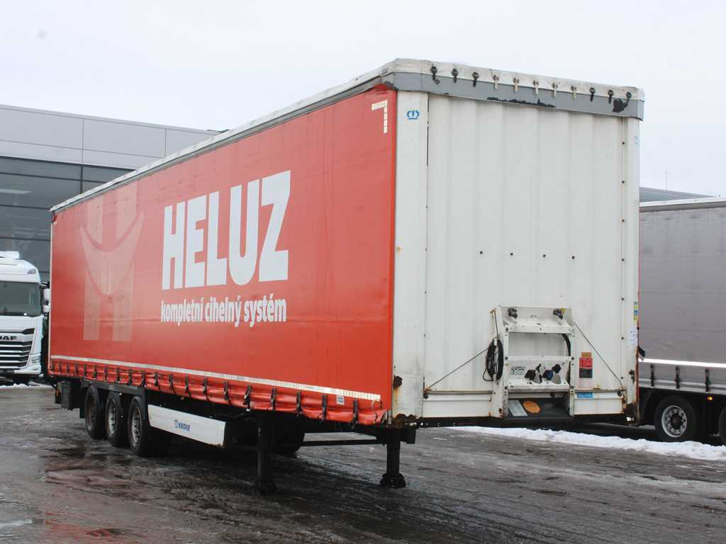Krone SD, LOWDECK, MULTILOCK, LIFTING AXLE, LIFTING ROOF - Semi-reboque de lona: foto 3 Krone SD, LOWDECK, MULTILOCK, LIFTING AXLE, LIFTING ROOF - Semi-reboque de lona: foto 3