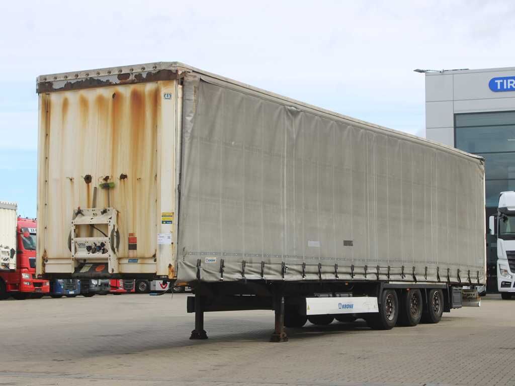 Krone SD, LOWDECK, MULTILOCK, LIFTING AXLE, LIFTING ROOF, SAF - Semi-reboque de lona: foto 1 Krone SD, LOWDECK, MULTILOCK, LIFTING AXLE, LIFTING ROOF, SAF - Semi-reboque de lona: foto 1