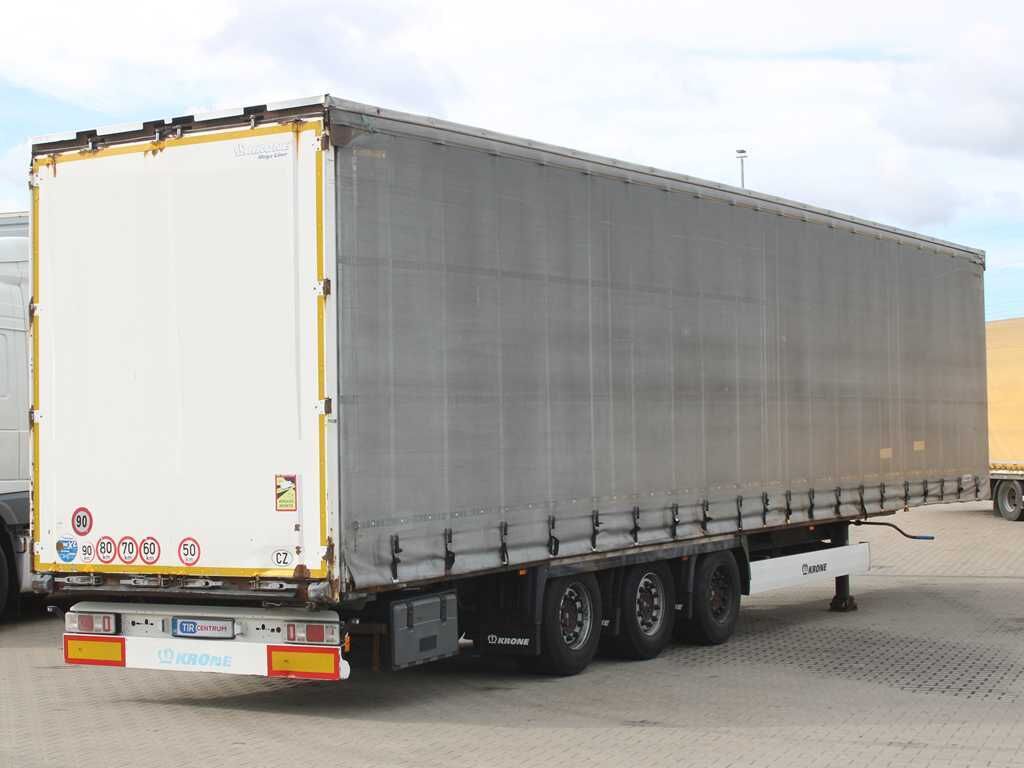 Krone SD, LOWDECK, MULTILOCK, LIFTING AXLE, LIFTING ROOF, SAF - Semi-reboque de lona: foto 4 Krone SD, LOWDECK, MULTILOCK, LIFTING AXLE, LIFTING ROOF, SAF - Semi-reboque de lona: foto 4