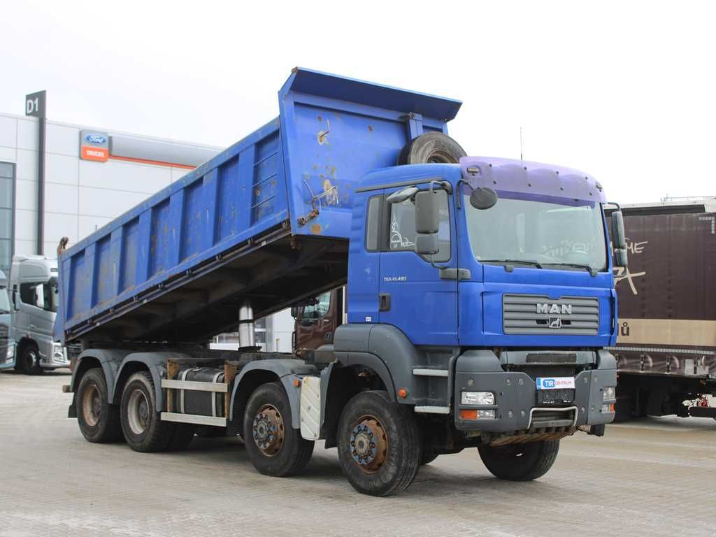 MAN TGA 41.480, 8X6, THREE-SIDED, EURO 3, RETARDER - Caminhão basculante: foto 2 MAN TGA 41.480, 8X6, THREE-SIDED, EURO 3, RETARDER - Caminhão basculante: foto 2