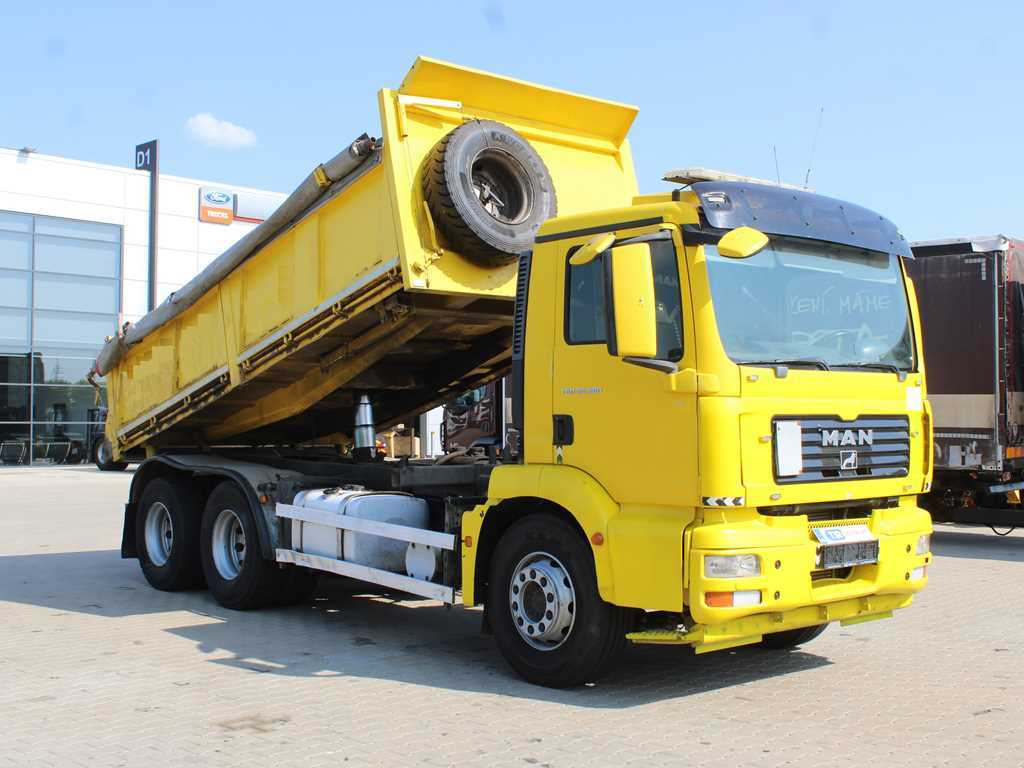 MAN TGM 26.280, EURO 4, THREE SIDED, 6X4, INDEPENDENT AIR CONDITIONING - Caminhão basculante: foto 3 MAN TGM 26.280, EURO 4, THREE SIDED, 6X4, INDEPENDENT AIR CONDITIONING - Caminhão basculante: foto 3