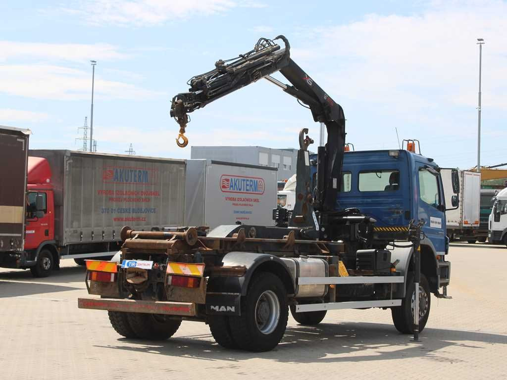 Mercedes-Benz AXOR 1824, CRANE HIAB 099B-3 DUO, 4x4 - Caminhão polibenne, Caminhão grua: foto 3 Mercedes-Benz AXOR 1824, CRANE HIAB 099B-3 DUO, 4x4 - Caminhão polibenne, Caminhão grua: foto 3