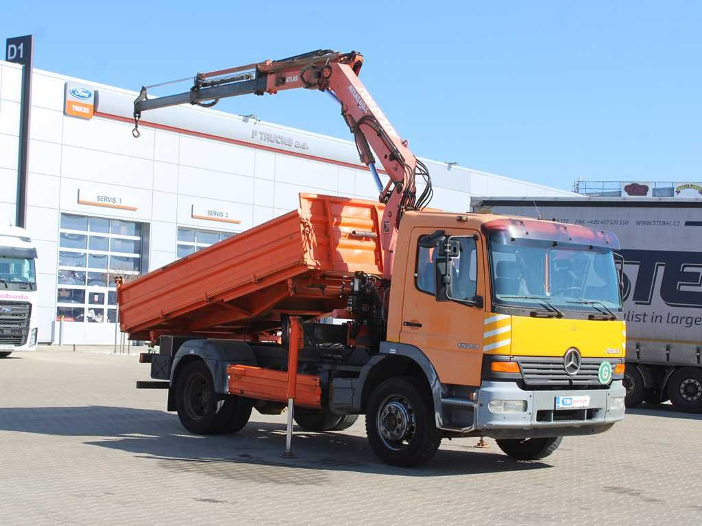 Mercedes-Benz Actros 1523, CRANE ATLAS 60.1, THREESSIDED - Caminhão grua: foto 2 Mercedes-Benz Actros 1523, CRANE ATLAS 60.1, THREESSIDED - Caminhão grua: foto 2