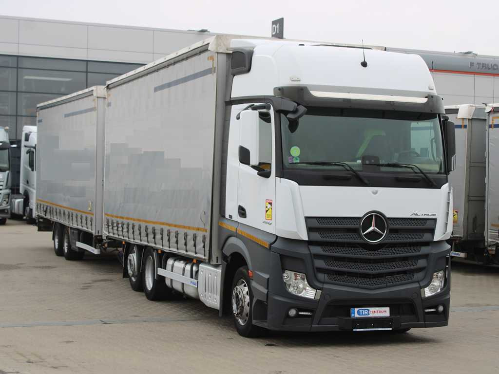 Mercedes-Benz Actros 2542, 6X2, EURO 6, AIR SUSPENSION + PANAV TV018M - Caminhão com lona: foto 3 Mercedes-Benz Actros 2542, 6X2, EURO 6, AIR SUSPENSION + PANAV TV018M - Caminhão com lona: foto 3