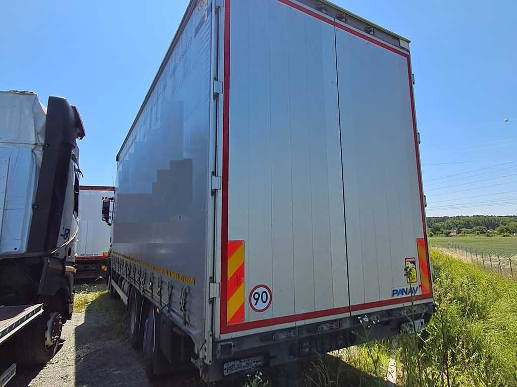 Mercedes-Benz Actros 2542, 6X2 + PANAV TVK18M - Caminhão com lona: foto 3 Mercedes-Benz Actros 2542, 6X2 + PANAV TVK18M - Caminhão com lona: foto 3
