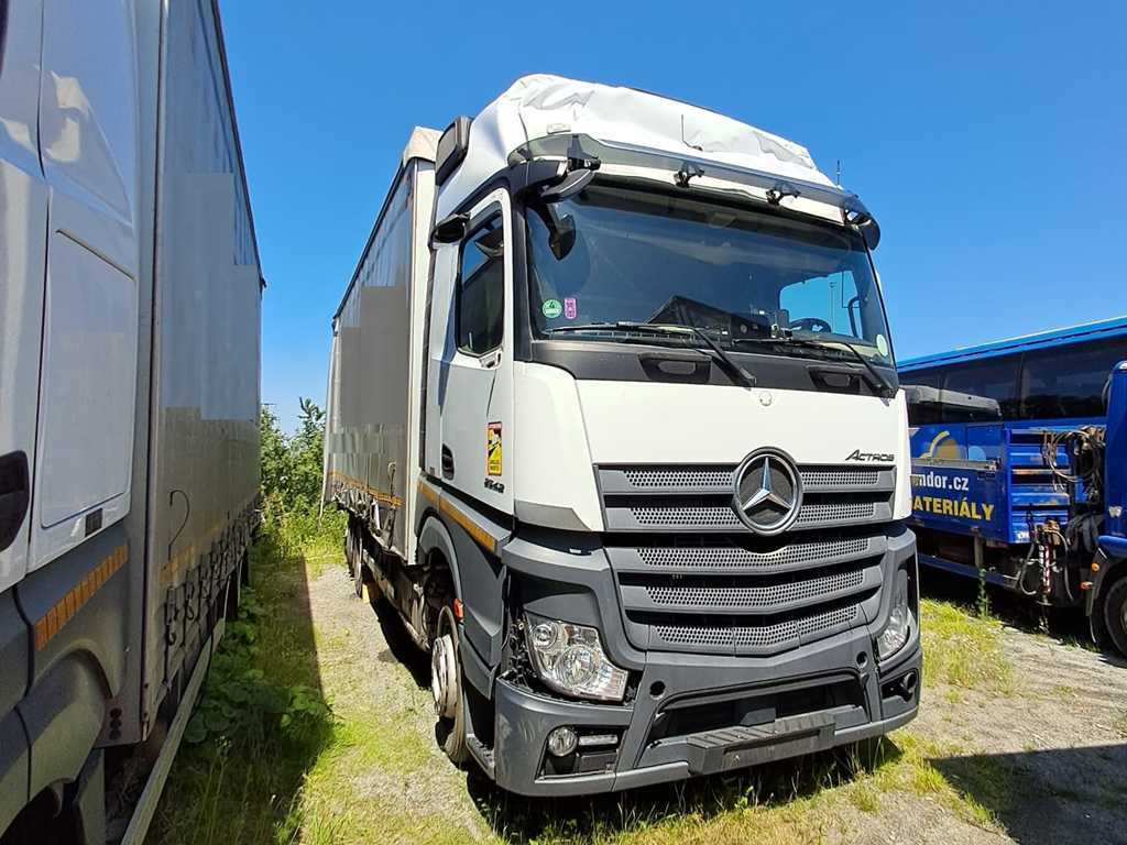 Mercedes-Benz Actros 2542, 6X2 + PANAV TVK18M - Caminhão com lona: foto 2 Mercedes-Benz Actros 2542, 6X2 + PANAV TVK18M - Caminhão com lona: foto 2