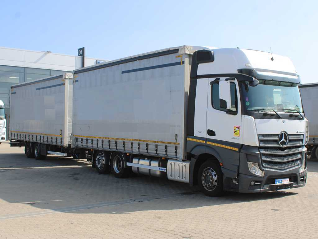 Mercedes-Benz Actros 2542, EURO 6, 6X2, AIR SUSPENSION + PANAV TV018M - Caminhão com lona: foto 3 Mercedes-Benz Actros 2542, EURO 6, 6X2, AIR SUSPENSION + PANAV TV018M - Caminhão com lona: foto 3