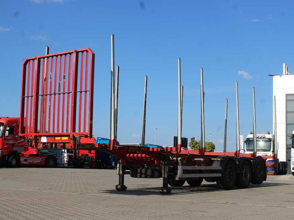 NPK 39, AXLES SAF, 2X LIFTING AXLE - Semi-reboque florestal: foto 1 NPK 39, AXLES SAF, 2X LIFTING AXLE - Semi-reboque florestal: foto 1