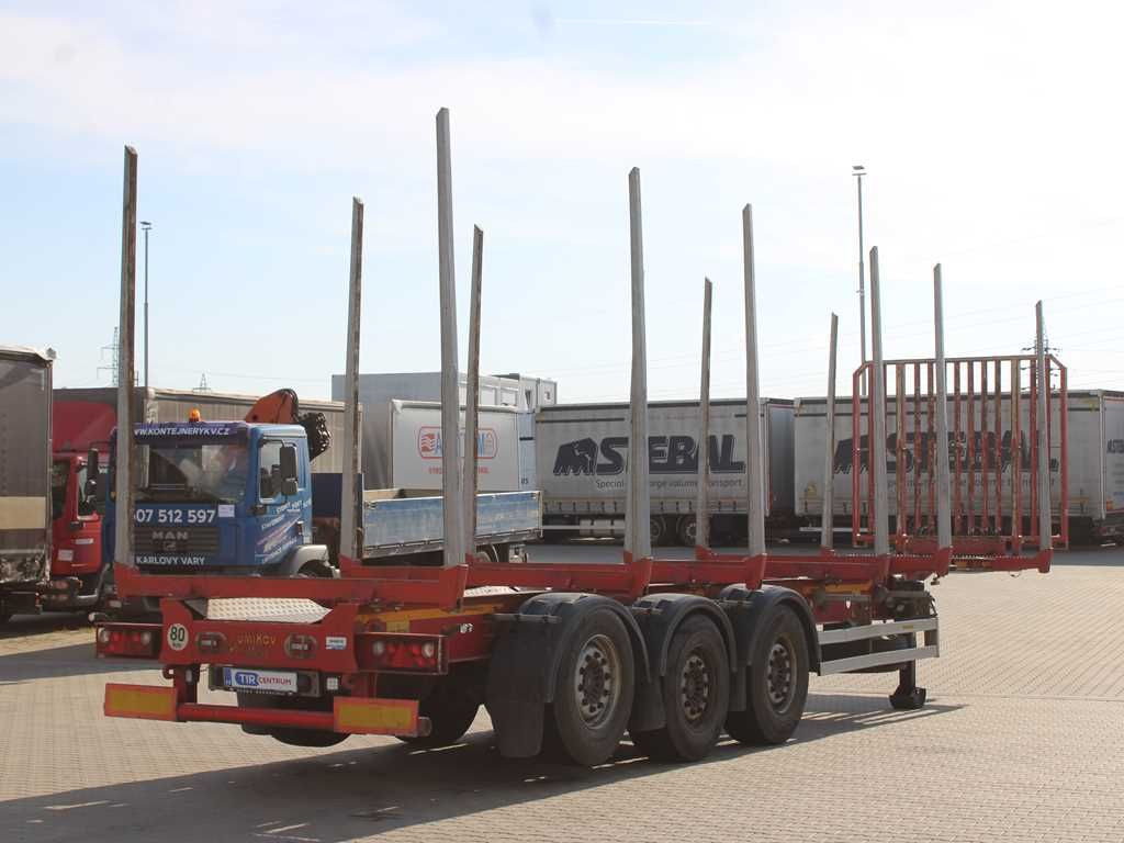 NPK 39, AXLES SAF, 2X LIFTING AXLE - Semi-reboque florestal: foto 3 NPK 39, AXLES SAF, 2X LIFTING AXLE - Semi-reboque florestal: foto 3