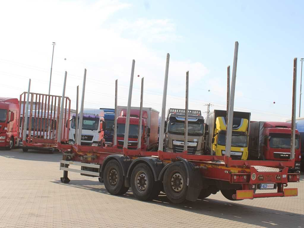 NPK 39, AXLES SAF, 2X LIFTING AXLE - Semi-reboque florestal: foto 4 NPK 39, AXLES SAF, 2X LIFTING AXLE - Semi-reboque florestal: foto 4