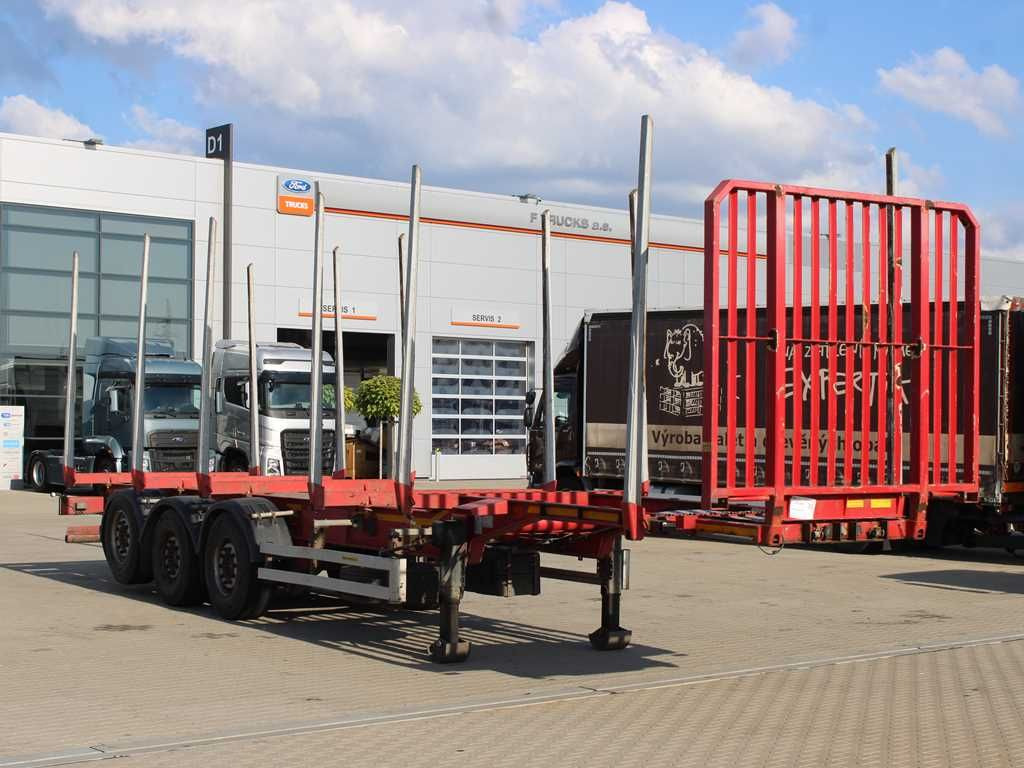 NPK 39, AXLES SAF, 2X LIFTING AXLE - Semi-reboque florestal: foto 2 NPK 39, AXLES SAF, 2X LIFTING AXLE - Semi-reboque florestal: foto 2