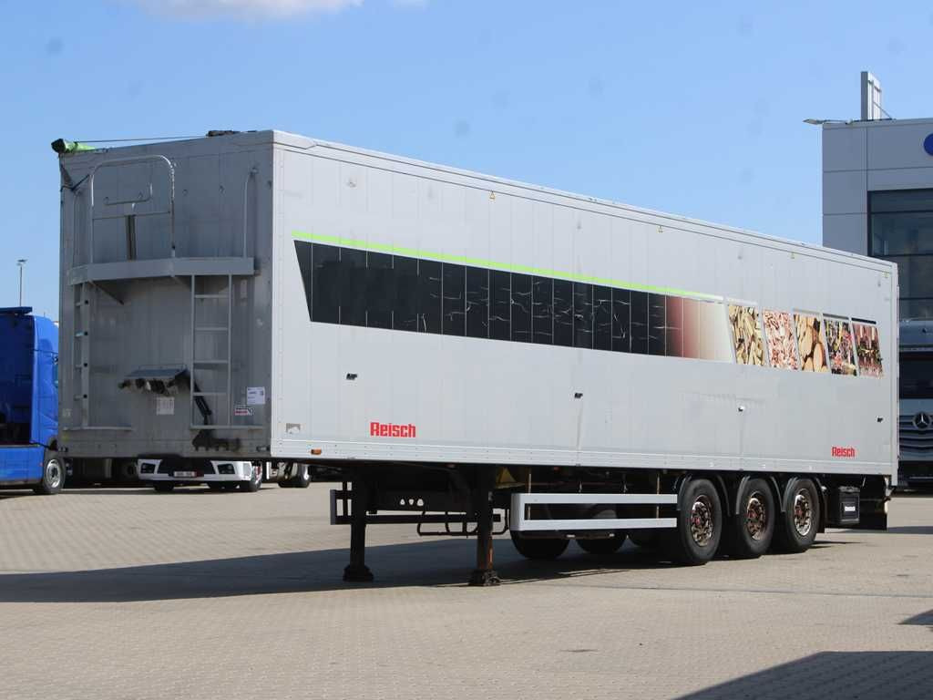 Reisch R24, WALKINGFLOOR, LIFTING AXLE, SAF - Semireboque piso móvel: foto 1 Reisch R24, WALKINGFLOOR, LIFTING AXLE, SAF - Semireboque piso móvel: foto 1