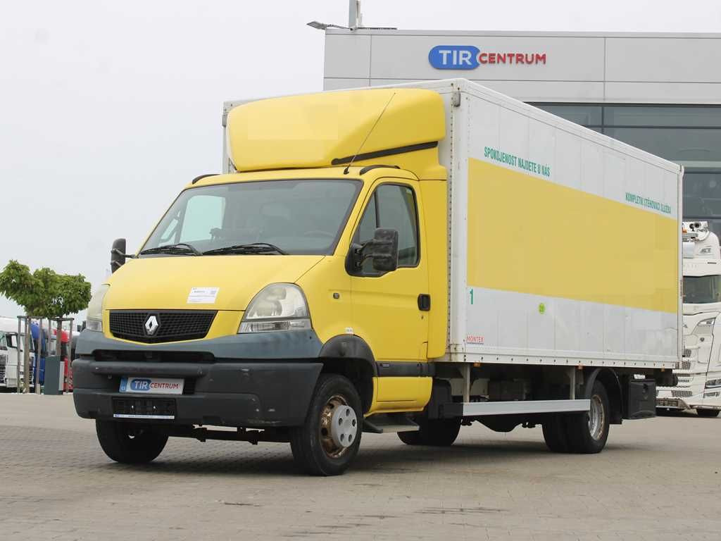 Renault MASCOTT 160.65 P 4X2, EURO 3, TAIL LIFT Renault MASCOTT 160.65 P 4X2, EURO 3, TAIL LIFT - Carrinha de contentor: foto 1 Renault MASCOTT 160.65 P 4X2, EURO 3, TAIL LIFT Renault MASCOTT 160.65 P 4X2, EURO 3, TAIL LIFT - Carrinha de contentor: foto 1