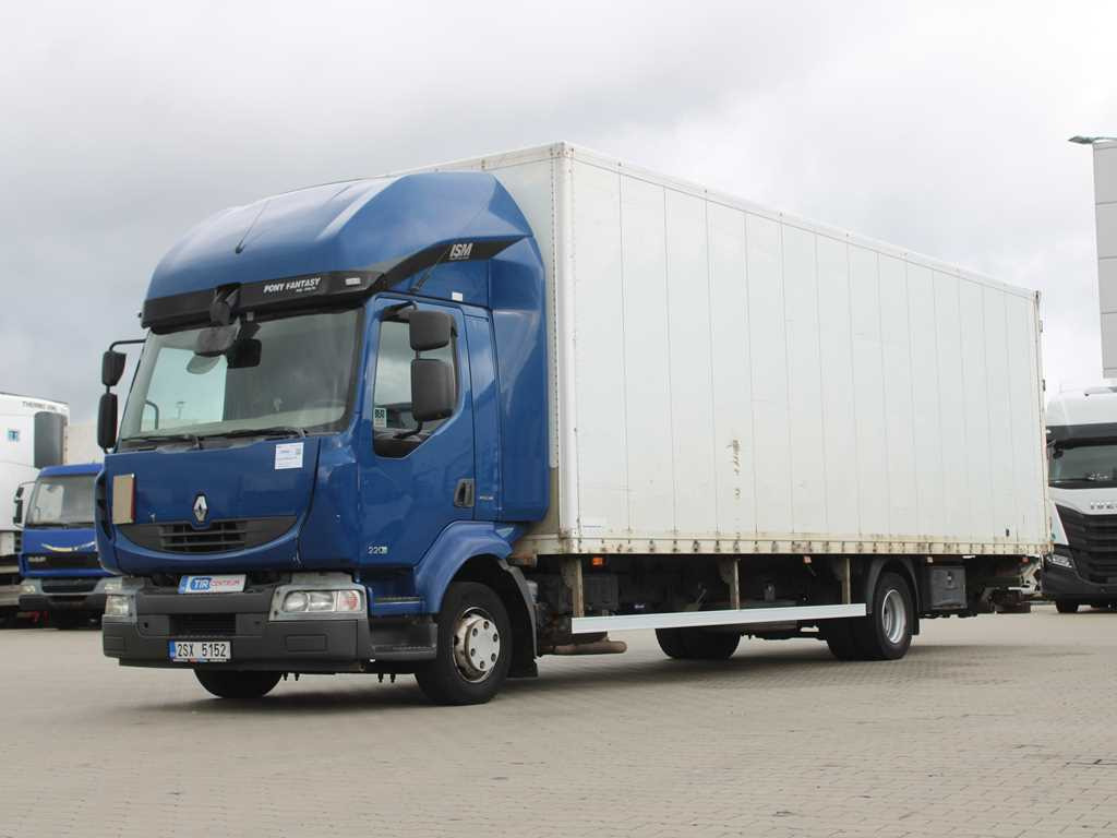 Renault MIDLUM 220, HYDRAULIC FRONT, EURO 5 - Caminhão furgão: foto 1 Renault MIDLUM 220, HYDRAULIC FRONT, EURO 5 - Caminhão furgão: foto 1
