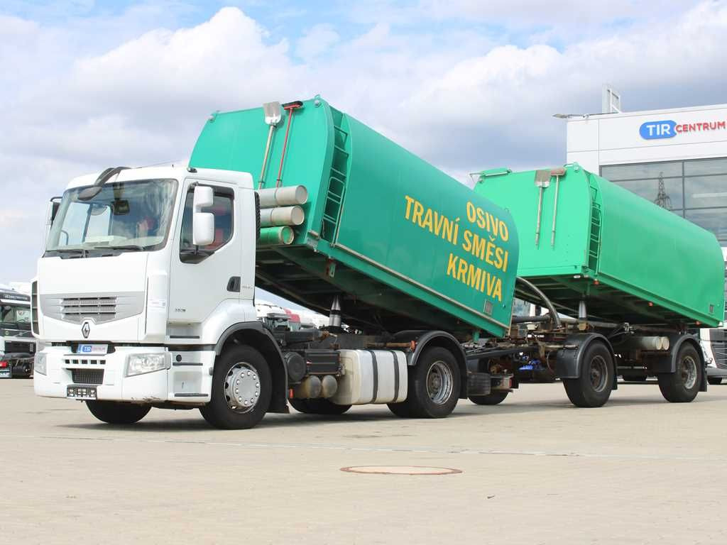 Caminhão basculante Renault PREMIUM R380, AGRO (FOOD, GRAIN, SEEDS) +trailer: foto 1